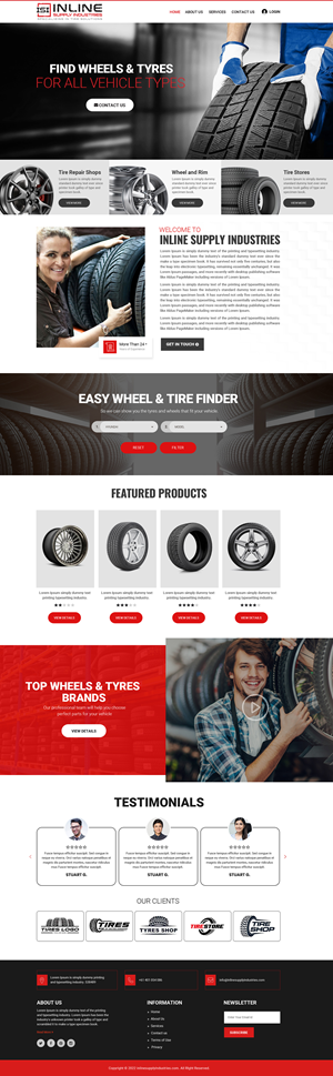 Wix Design by Dream Logo Design for this project | Design: #29614361