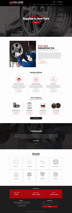 Wix Design by Dream Logo Design for this project | Design: #29627435