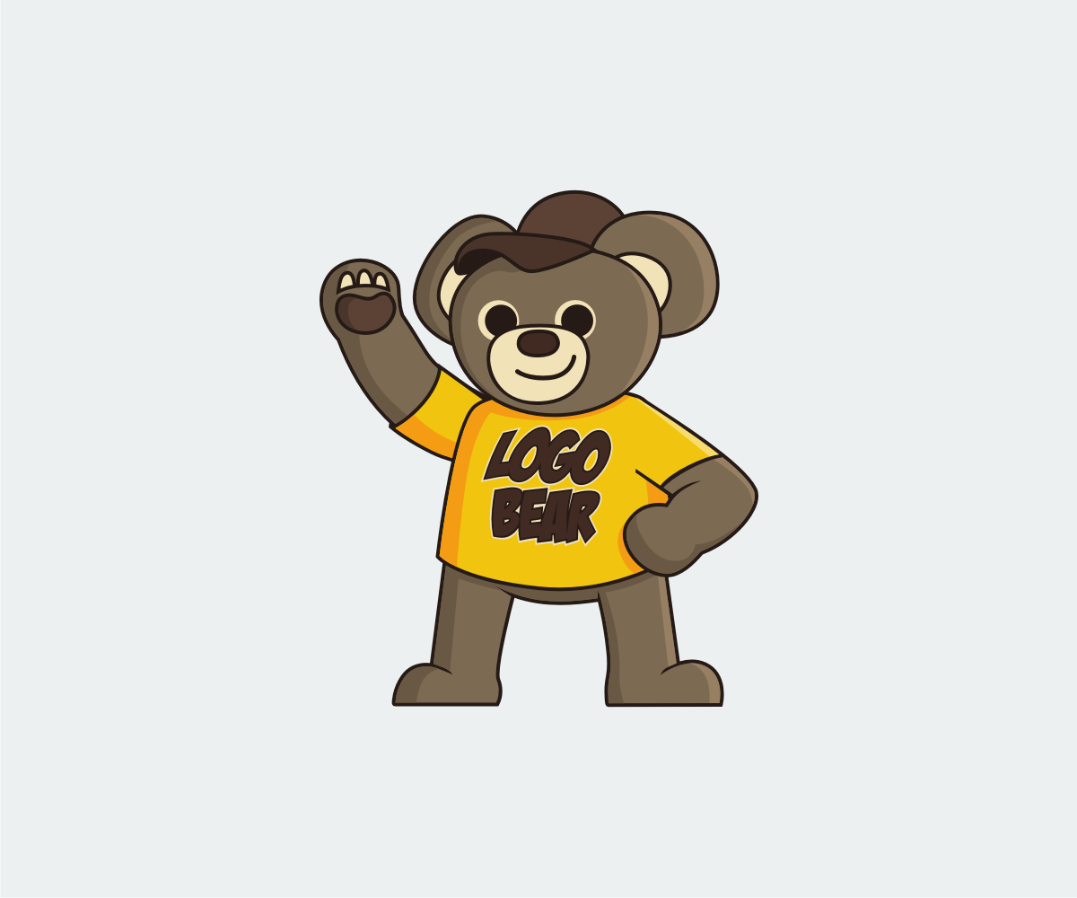 Playful, Modern, Embroidery Logo Design for logobear by NamiLurihas