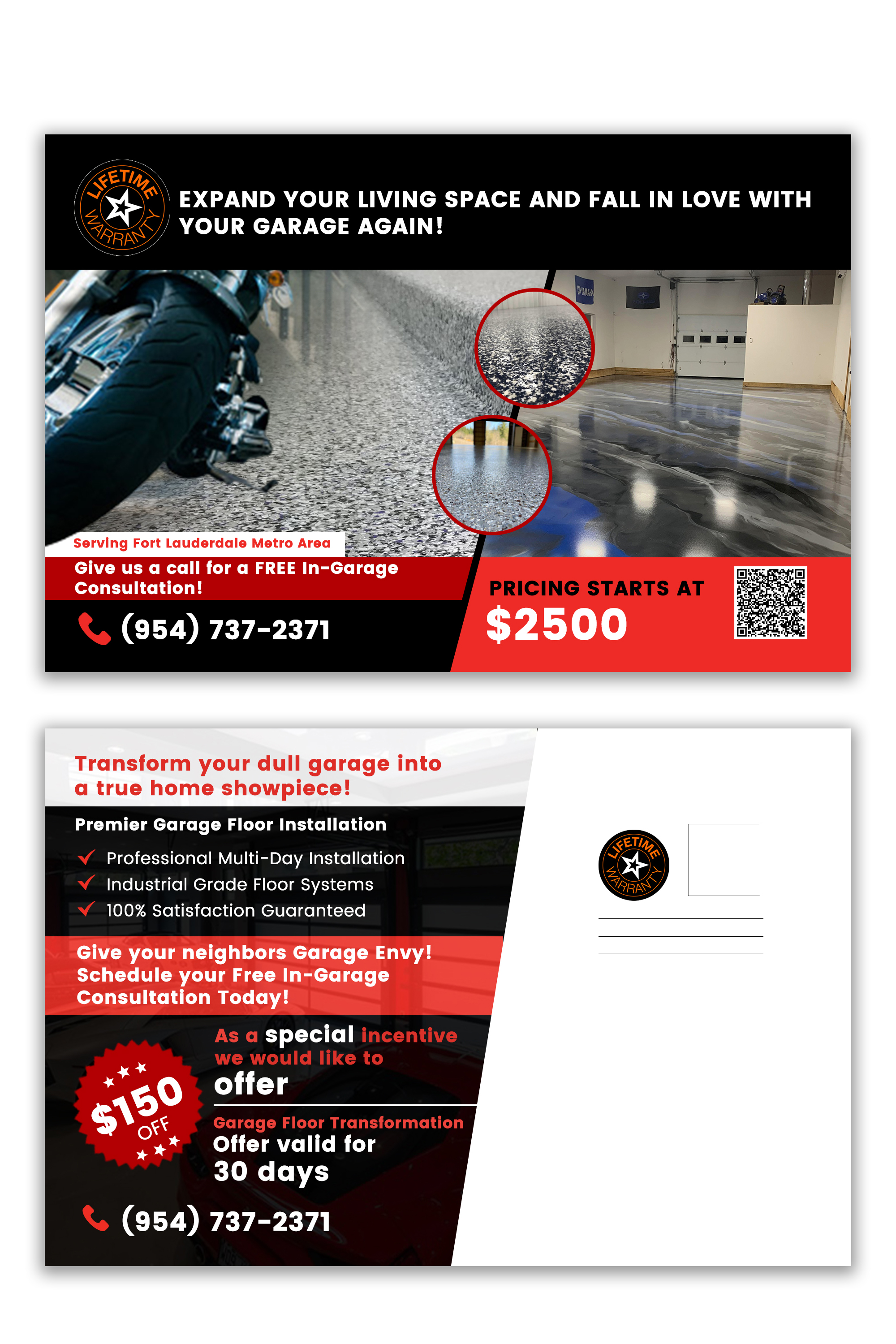 Postcard Design by Design Motion for The NORBU Agency | Design #29632924