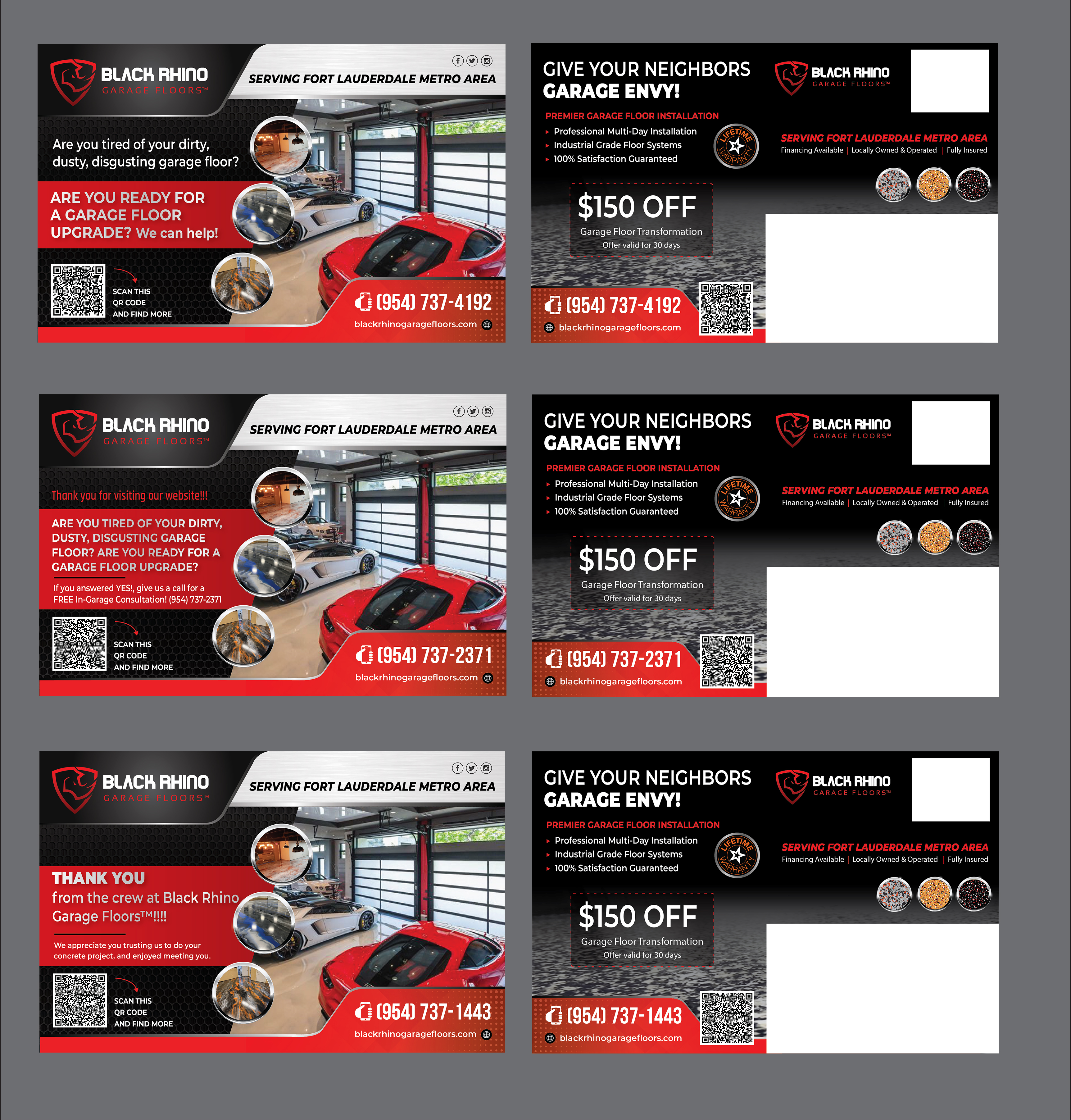 Postcard Design by alex989 for The NORBU Agency | Design #29615203