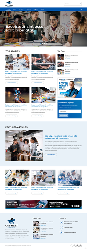 Web Design by pb for ONEELEVEN | Design: #29615343