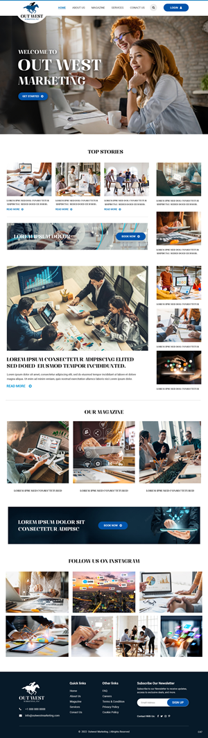 Web Design by pb for ONEELEVEN | Design #29615346
