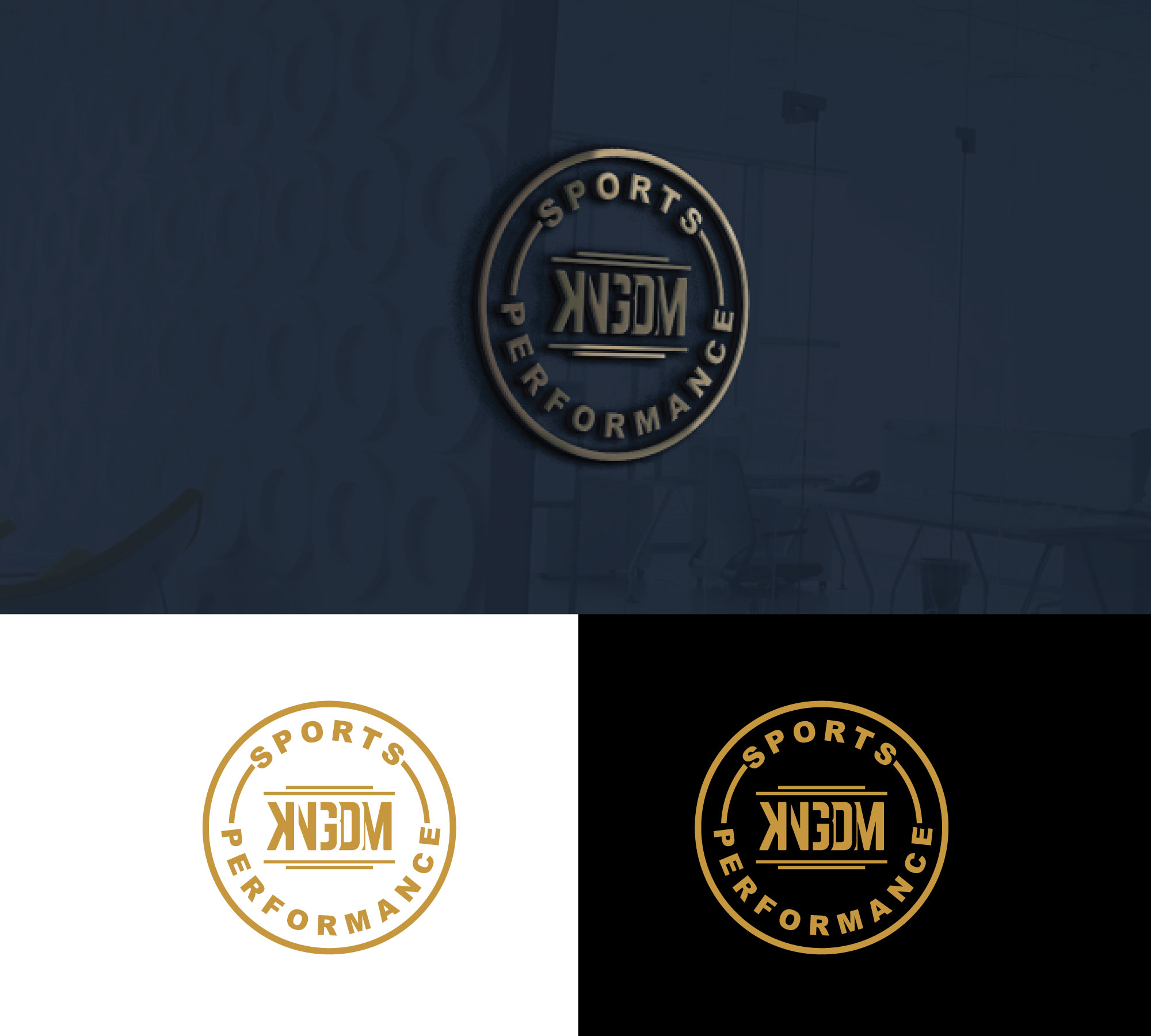 Logo Design by RRR Design for THE KNGDM | Design #29615356