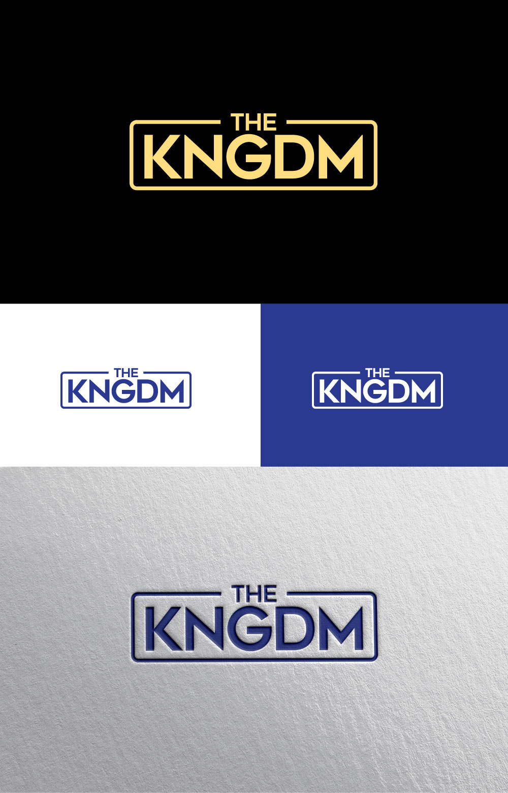 Logo Design by Mi Design1 for THE KNGDM | Design #29612019