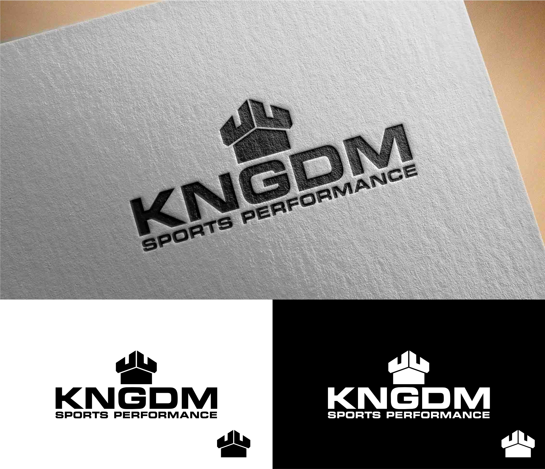 Logo Design by DesiGiNe for THE KNGDM | Design #29641638
