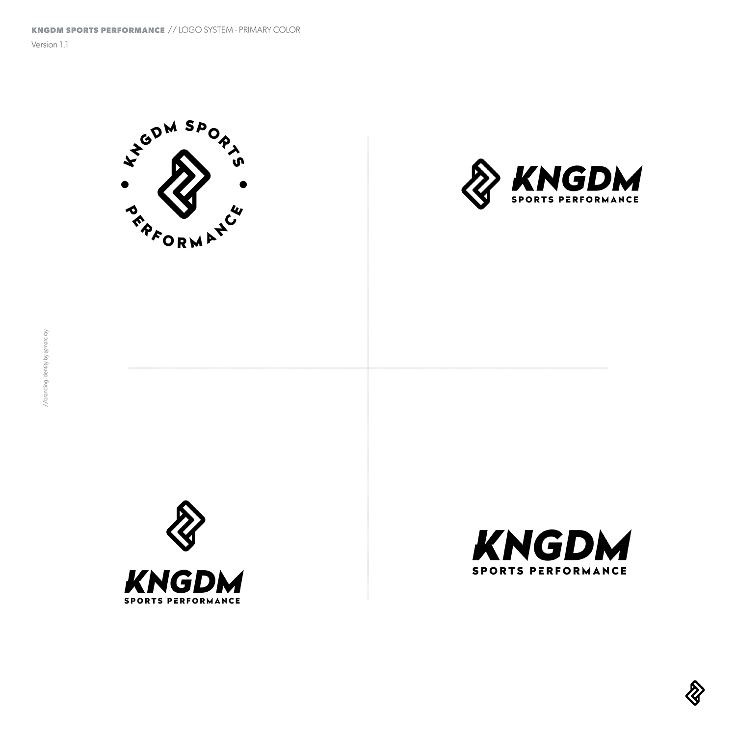 Logo Design by Marc Ray for THE KNGDM | Design #29616403