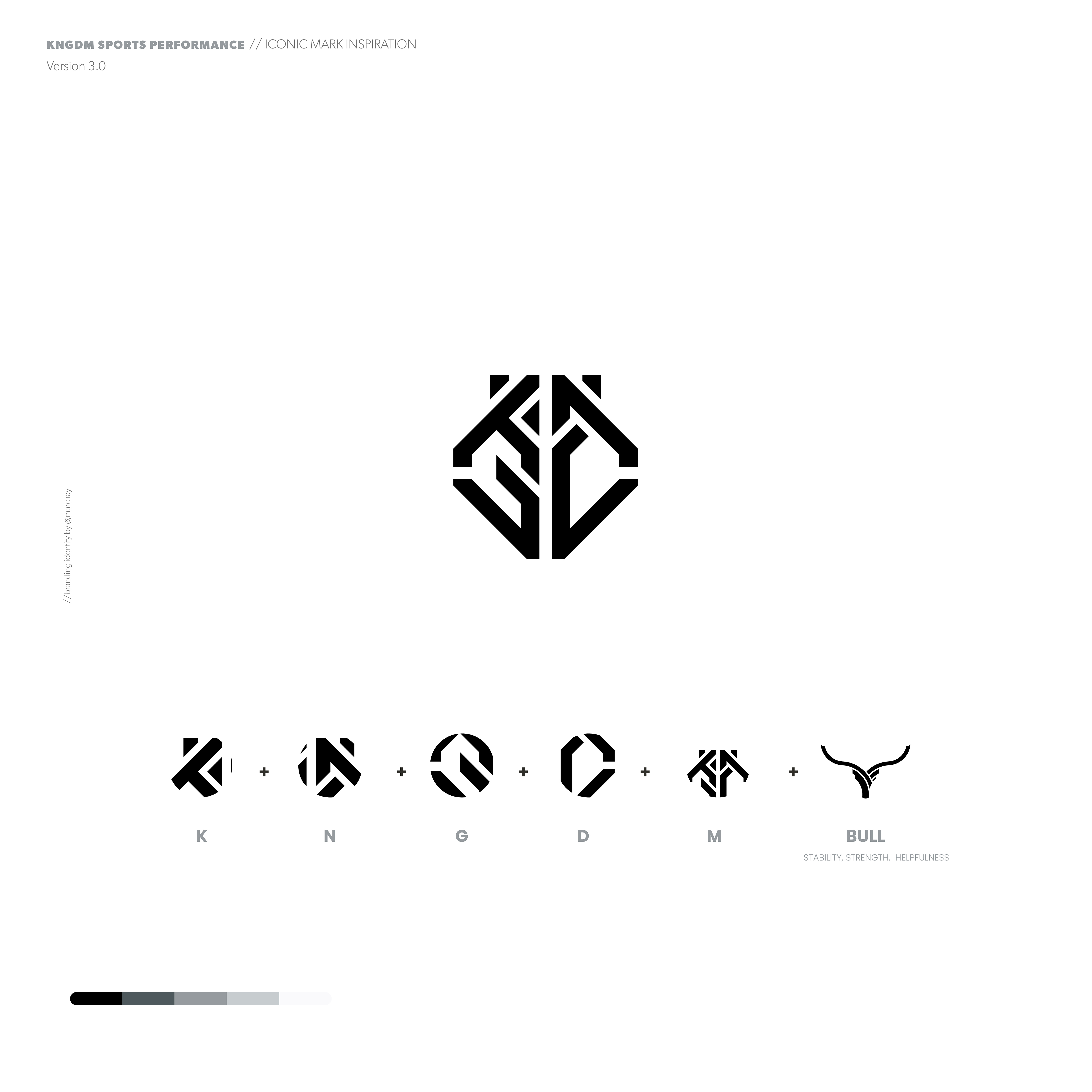 Logo Design by Marc Ray for THE KNGDM | Design #29628516