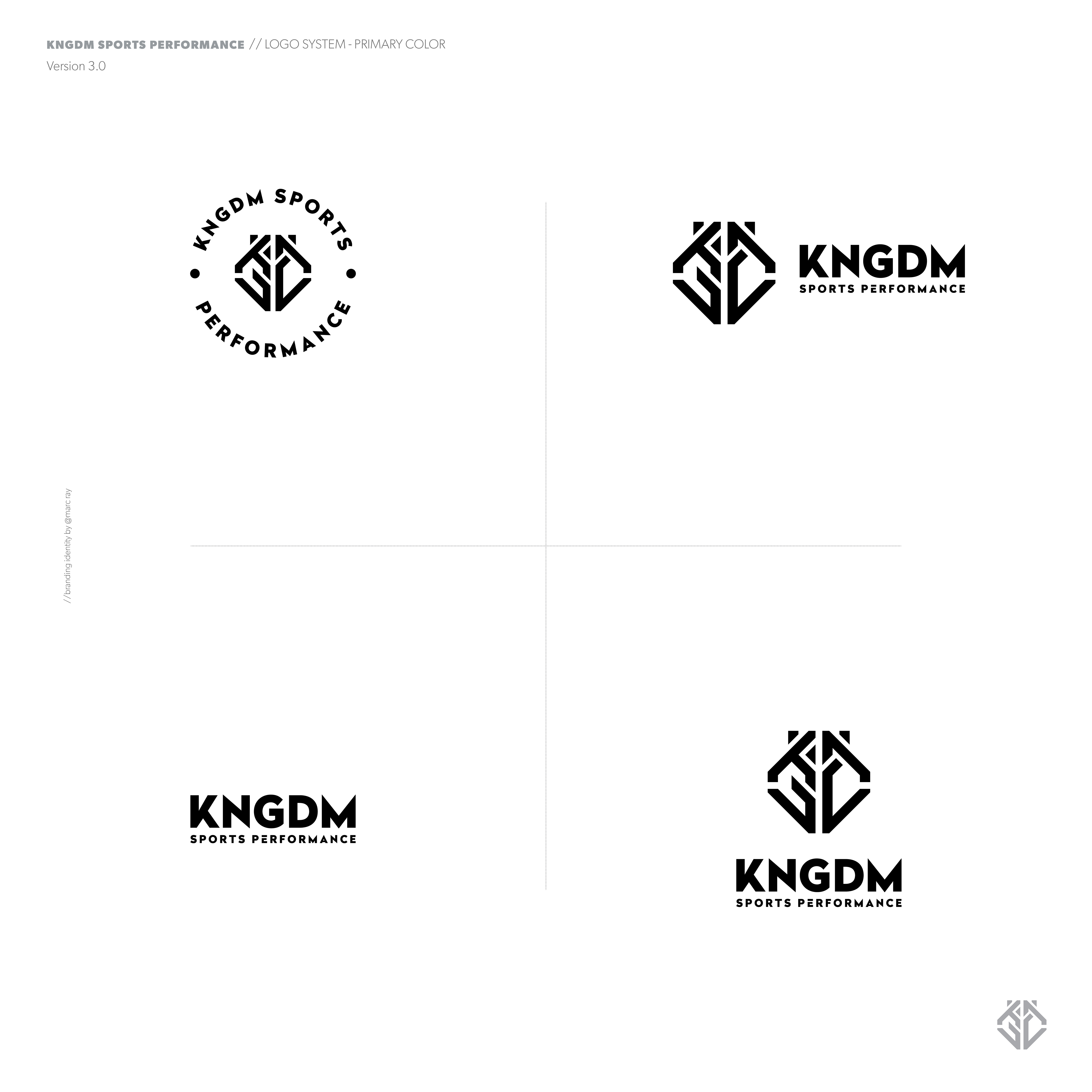 Logo Design by Marc Ray for THE KNGDM | Design #29628517