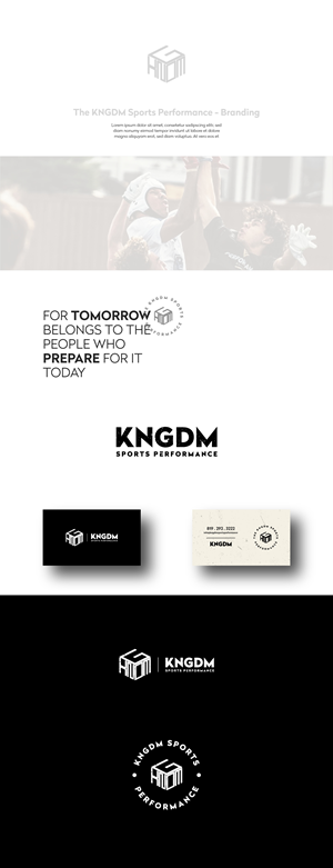 Logo Design by Marc Ray for THE KNGDM | Design: #29639336