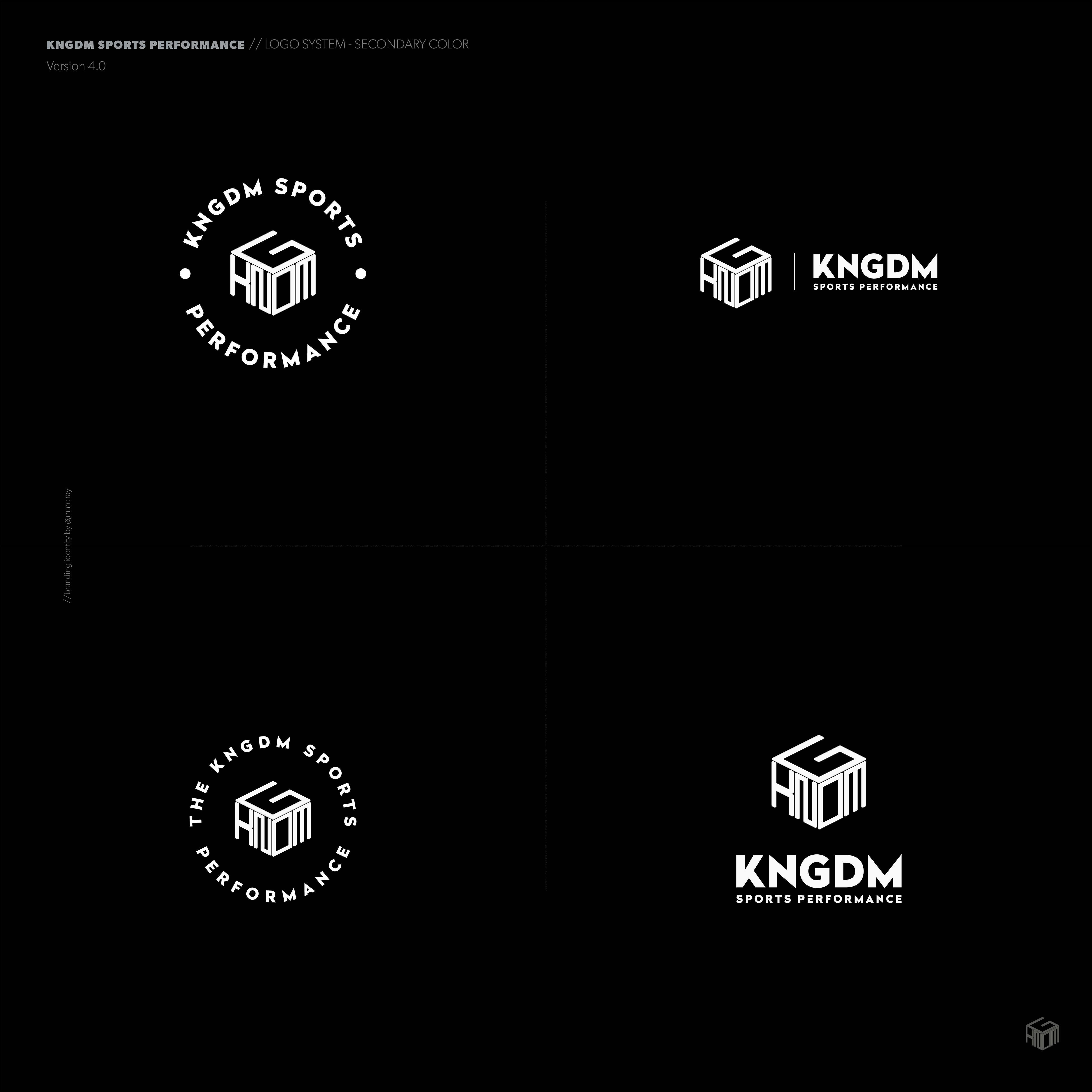 Logo Design by Marc Ray for THE KNGDM | Design #29639341
