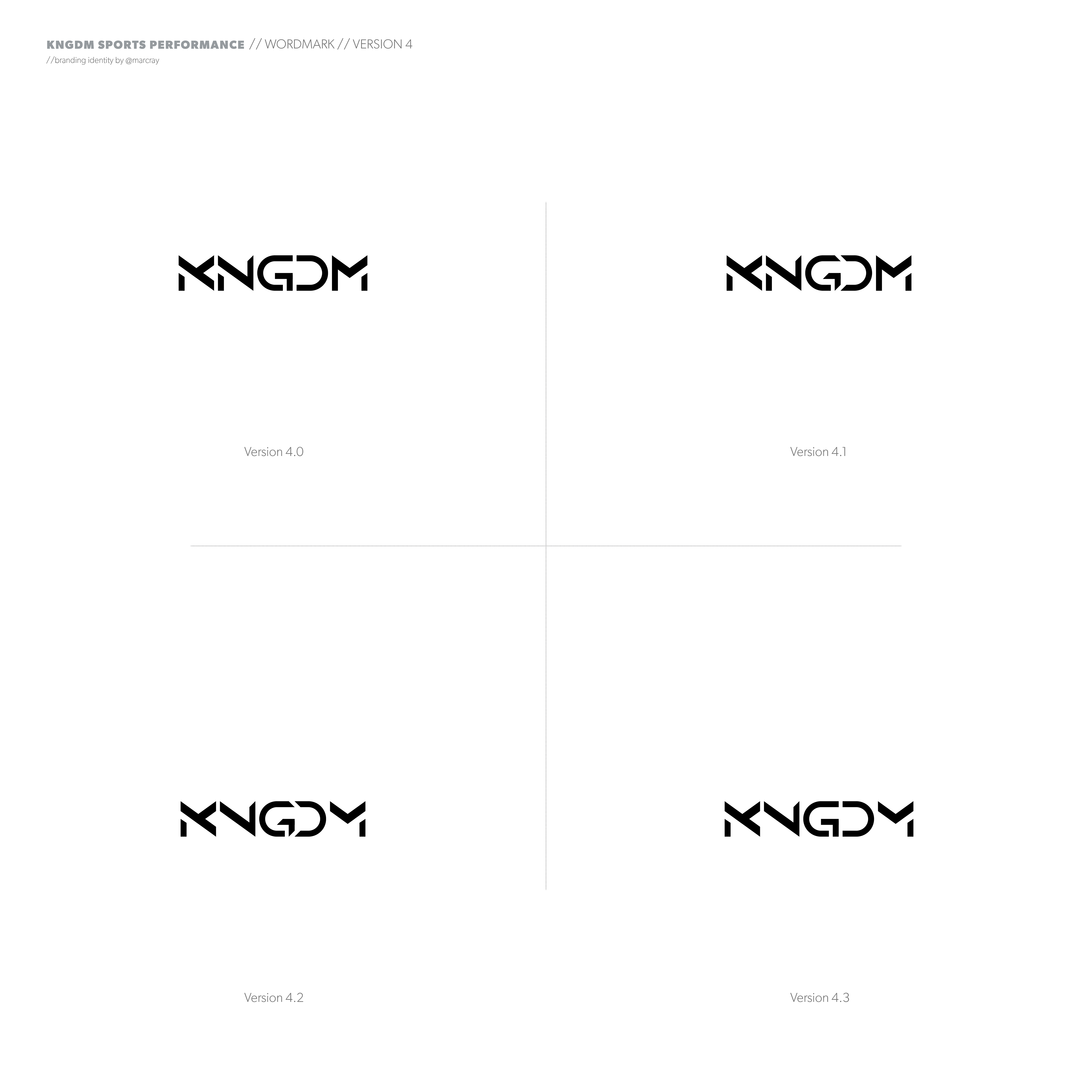 Diseño de Logo por Marc Ray para THE KNGDM | Diseño #29675441