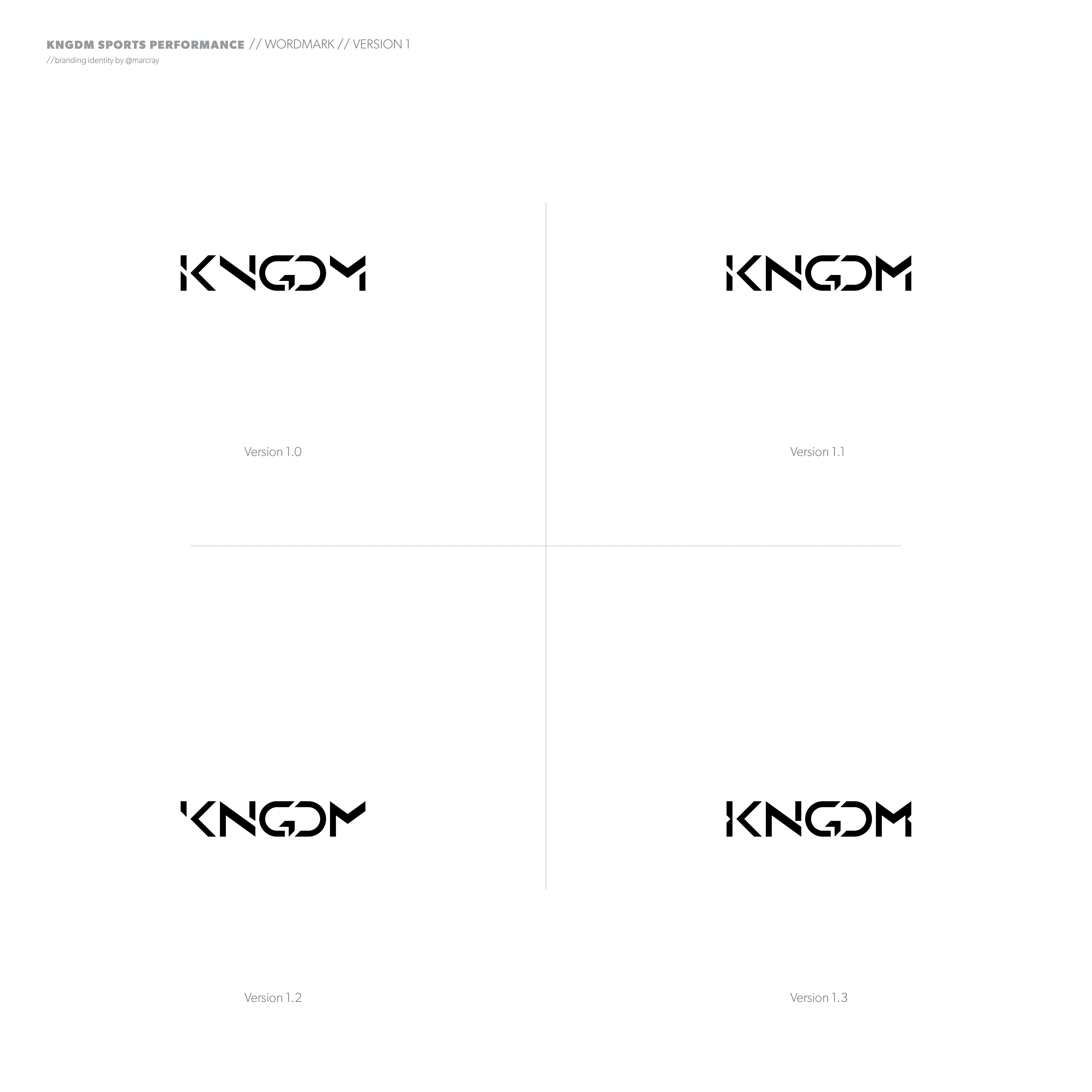 Logo Design by Marc Ray for THE KNGDM | Design #29675442
