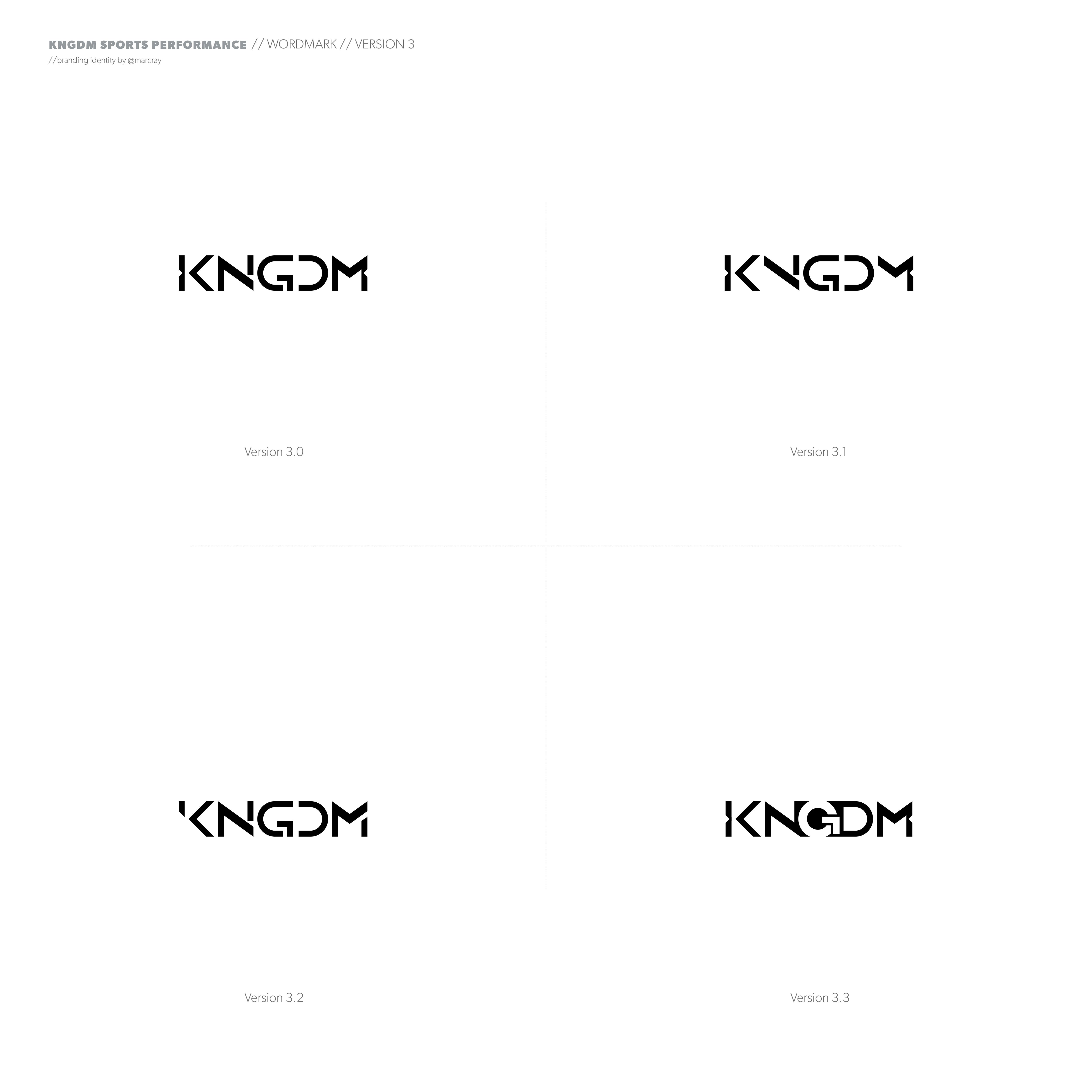 Logo Design by Marc Ray for THE KNGDM | Design #29675443