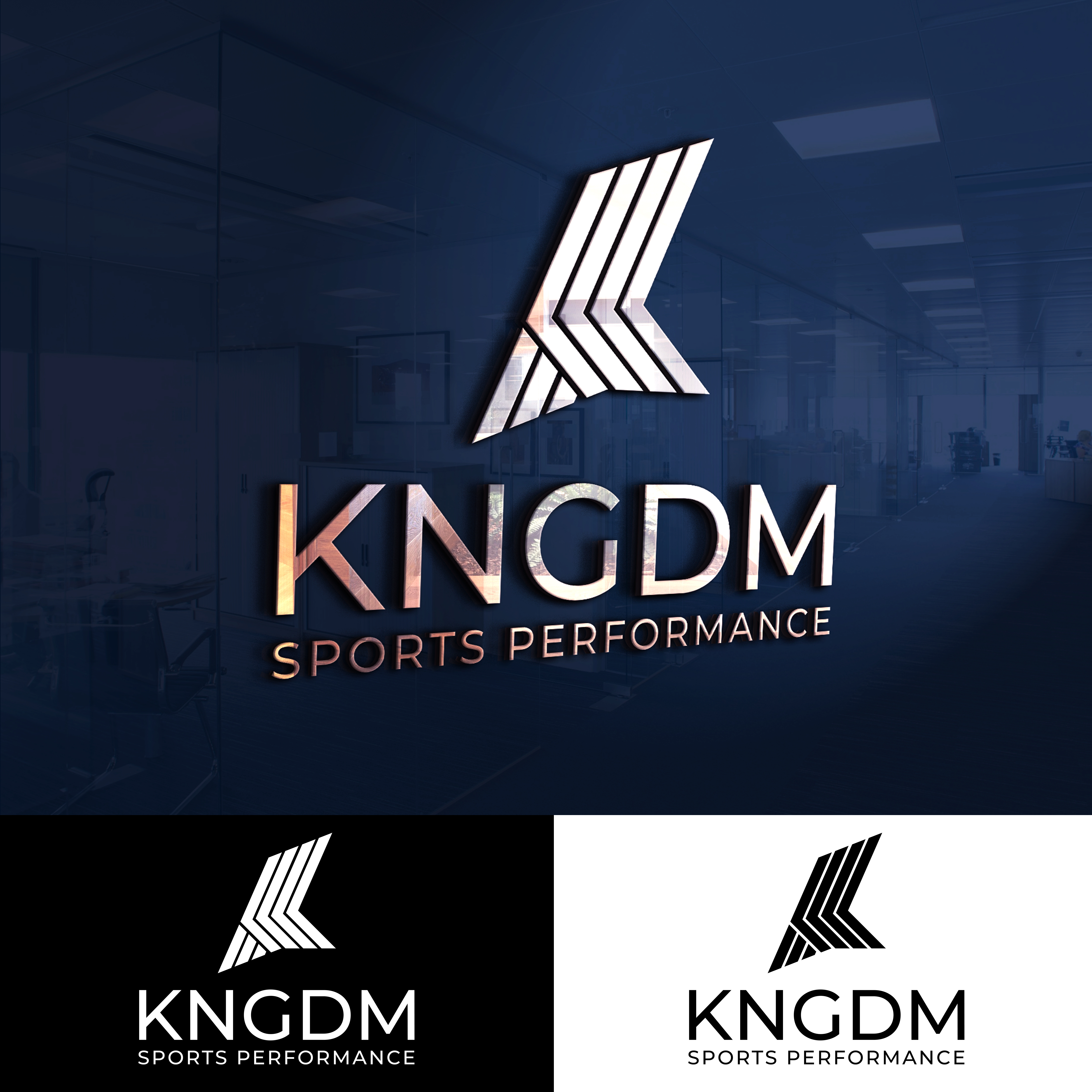 Logo Design by Lukil Araya for THE KNGDM | Design #29637079