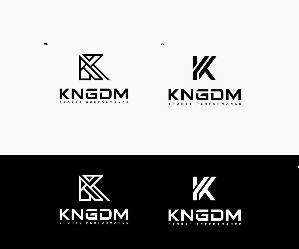 Logo Design by step forward 2 for THE KNGDM | Design #29676880