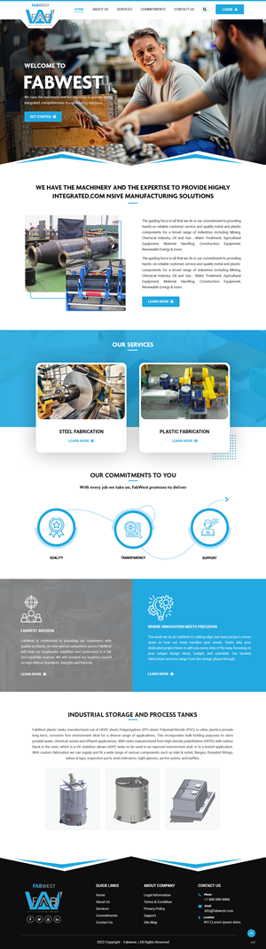 Web Design by pb for this project | Design: #29619528
