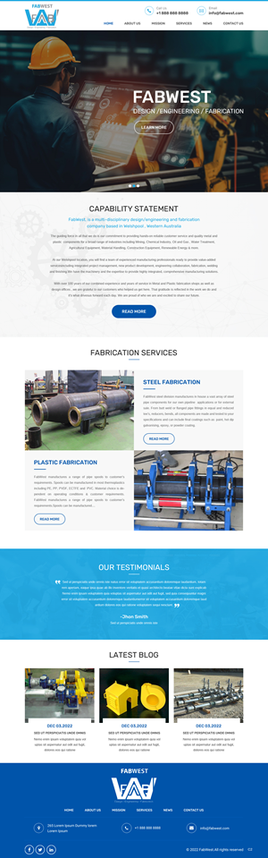 Web Design by pb for this project | Design: #29628098