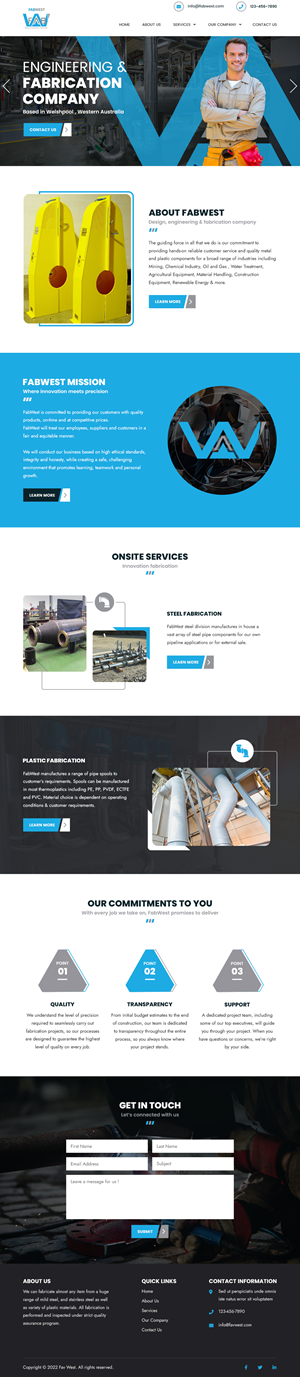 Web Design by sai.designer87 for this project | Design: #29627423