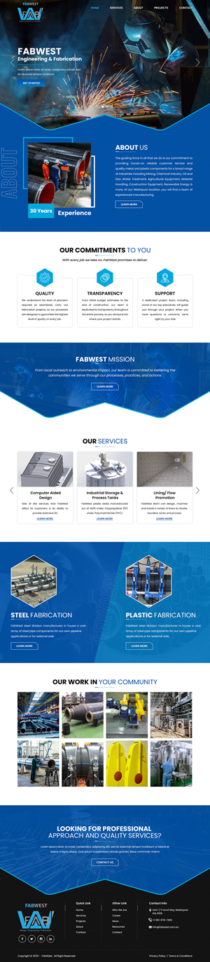 Web Design by Titan Eagle for this project | Design: #29633998