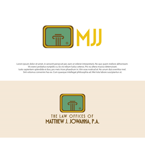 Logo Design by farady for The Law Offices of Matthew J. Jowanna, P.A. | Design: #29619313