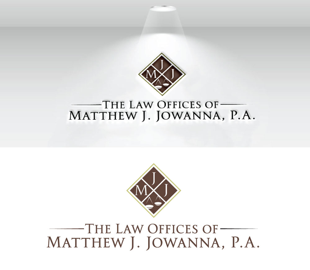 Design de Logo par Badhan pour The Law Offices of Matthew J. Jowanna, P.A. | Design #29627167