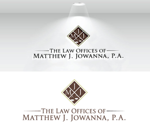 Logo Design by Badhan for The Law Offices of Matthew J. Jowanna, P.A. | Design: #29627167