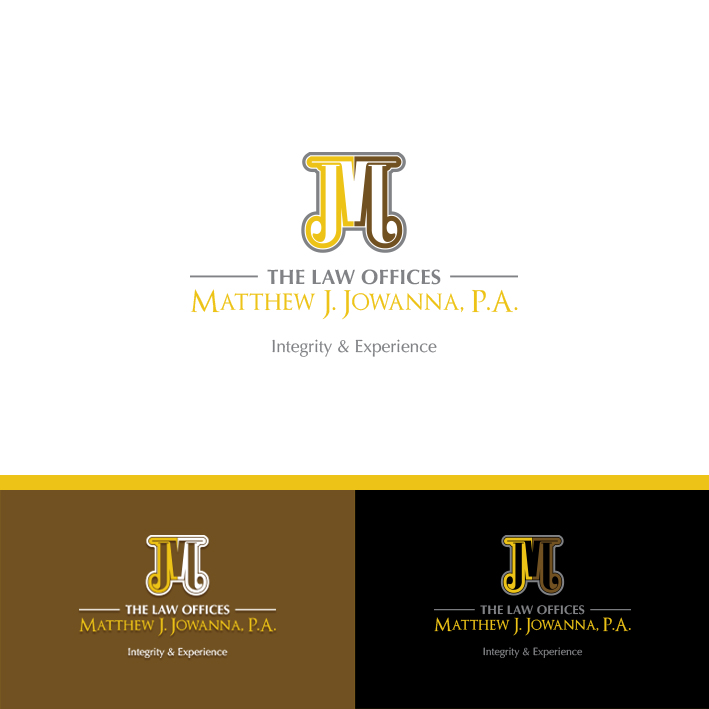 Logo Design by yans23 for The Law Offices of Matthew J. Jowanna, P.A. | Design #29636839