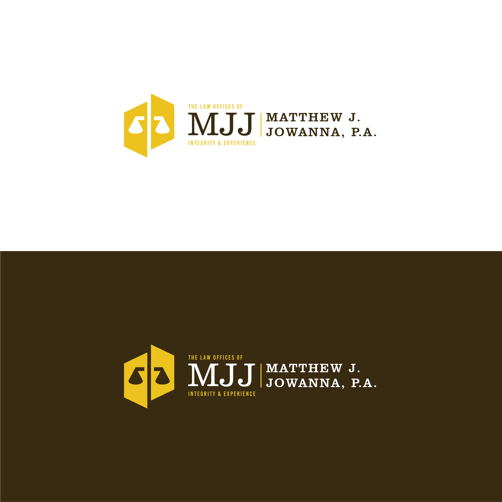 Diseño de Logo por the3kings para The Law Offices of Matthew J. Jowanna, P.A. | Diseño #29625737