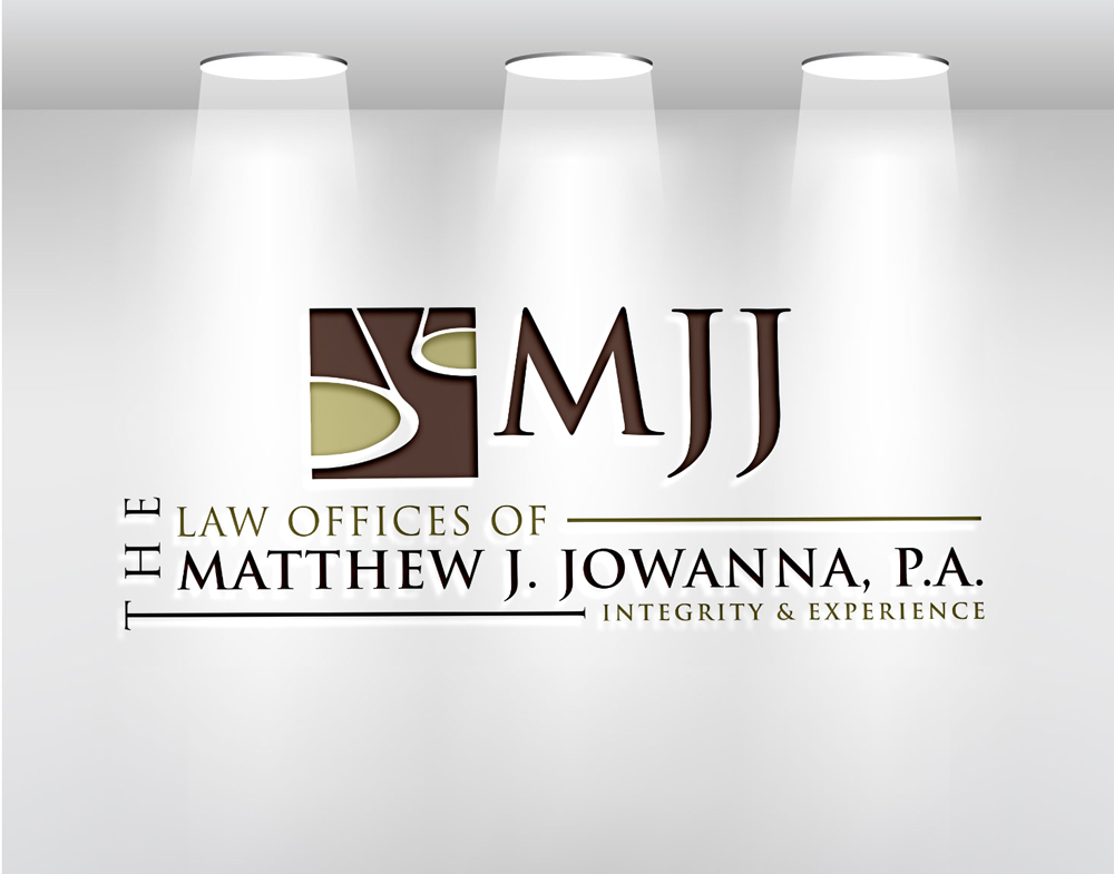 Logo Design by okimok for The Law Offices of Matthew J. Jowanna, P.A. | Design #29621972
