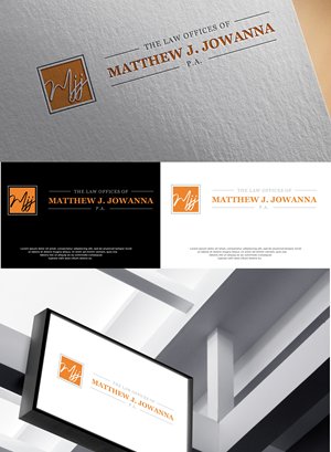 Logo Design by Graphixpointt for The Law Offices of Matthew J. Jowanna, P.A. | Design: #29616185