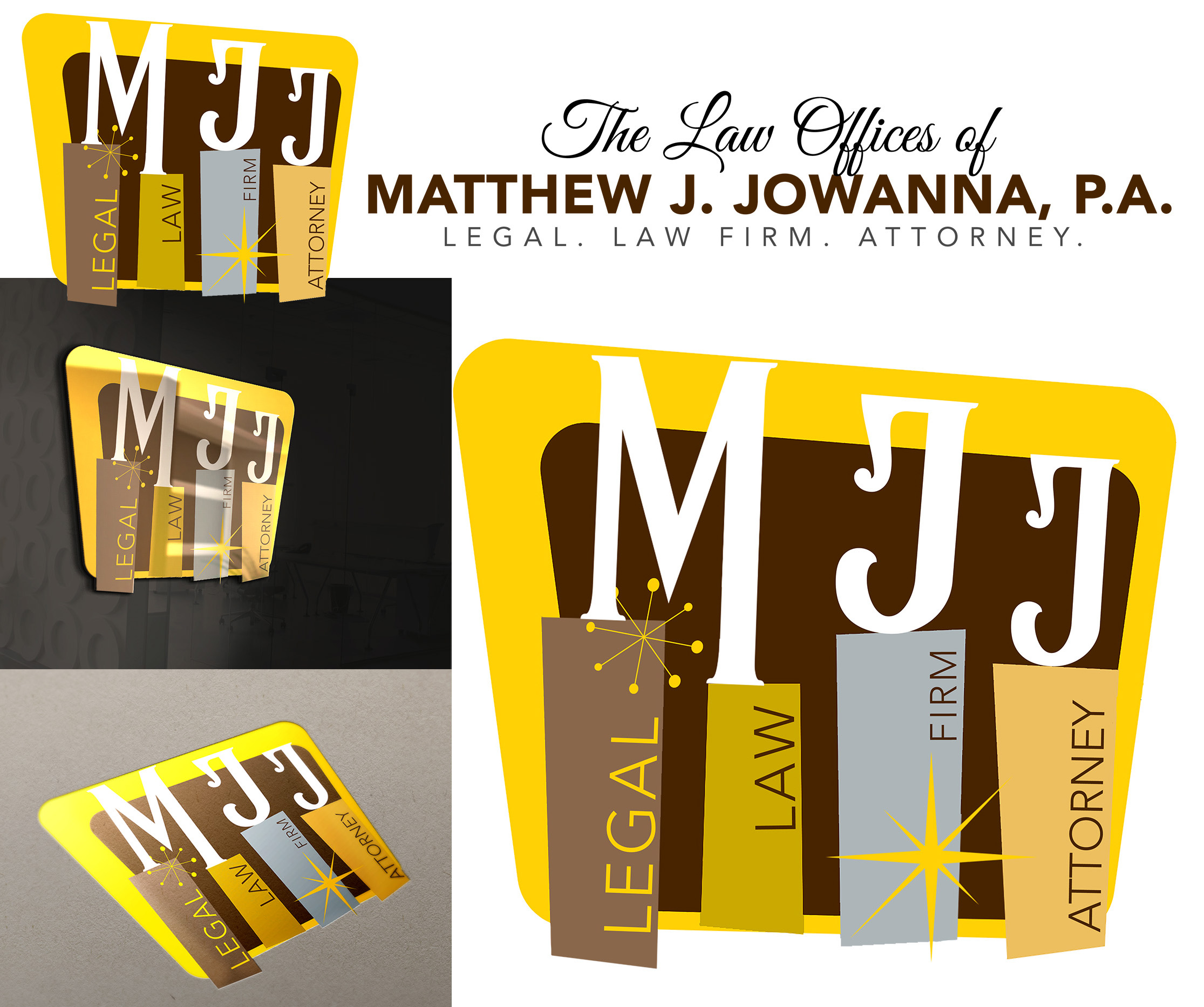 Diseño de Logo por AP Creatives para The Law Offices of Matthew J. Jowanna, P.A. | Diseño #29616107