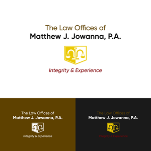 Diseño de Logo por alitjuara para The Law Offices of Matthew J. Jowanna, P.A. | Diseño #29648968