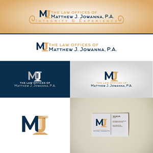 Logo Design by alitjuara for The Law Offices of Matthew J. Jowanna, P.A. | Design: #29660065