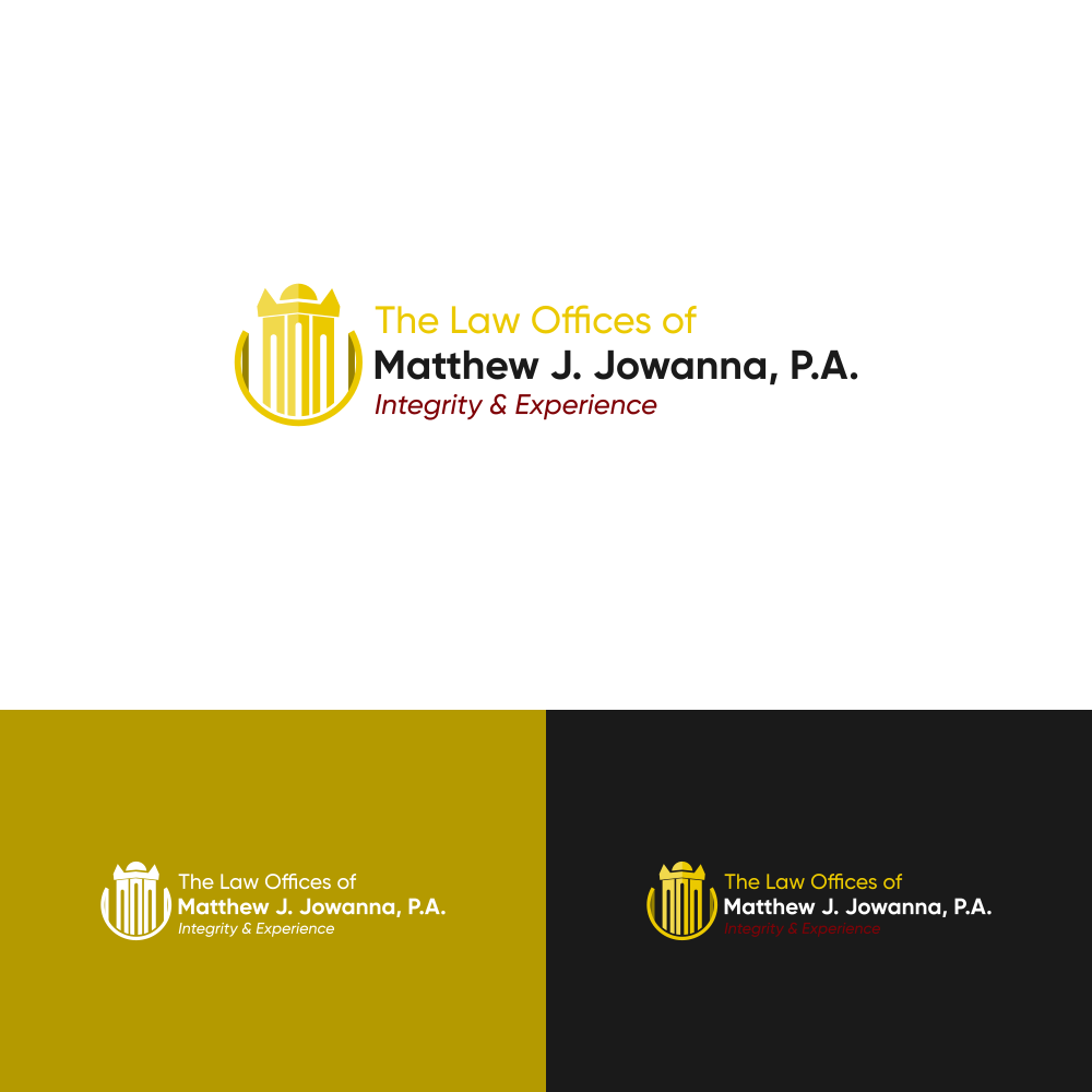 Design de Logo par alitjuara pour The Law Offices of Matthew J. Jowanna, P.A. | Design #29660066