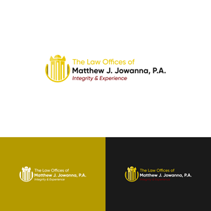 Logo Design by alitjuara for The Law Offices of Matthew J. Jowanna, P.A. | Design: #29660066