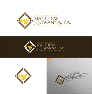Logo Design by 3Guys for The Law Offices of Matthew J. Jowanna, P.A. | Design: #29627582