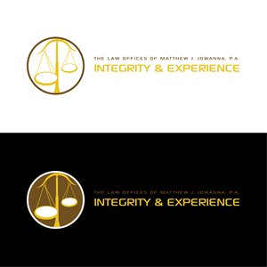 Logo Design by 3Guys for The Law Offices of Matthew J. Jowanna, P.A. | Design: #29627586