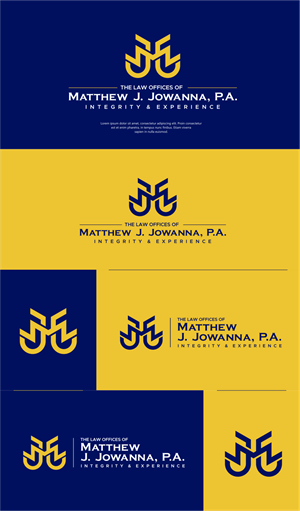 Logo Design by artswolf for The Law Offices of Matthew J. Jowanna, P.A. | Design: #29646789