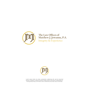 Logo Design by vramar.roy for The Law Offices of Matthew J. Jowanna, P.A. | Design: #29624785