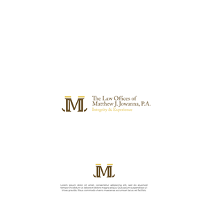 Logo Design by vramar.roy for The Law Offices of Matthew J. Jowanna, P.A. | Design: #29624974