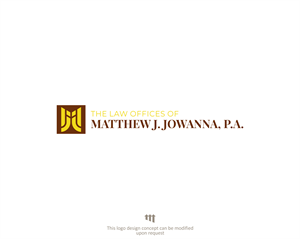 Logo Design by MBARO for The Law Offices of Matthew J. Jowanna, P.A. | Design: #29632043