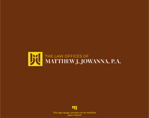 Logo Design by MBARO for The Law Offices of Matthew J. Jowanna, P.A. | Design: #29632050