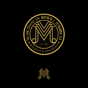 Logo Design by Dennis Jackson Design for The Law Offices of Matthew J. Jowanna, P.A. | Design: #29626102