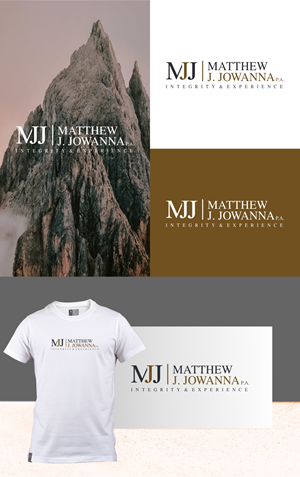 Logo Design by 92logo for The Law Offices of Matthew J. Jowanna, P.A. | Design: #29626140