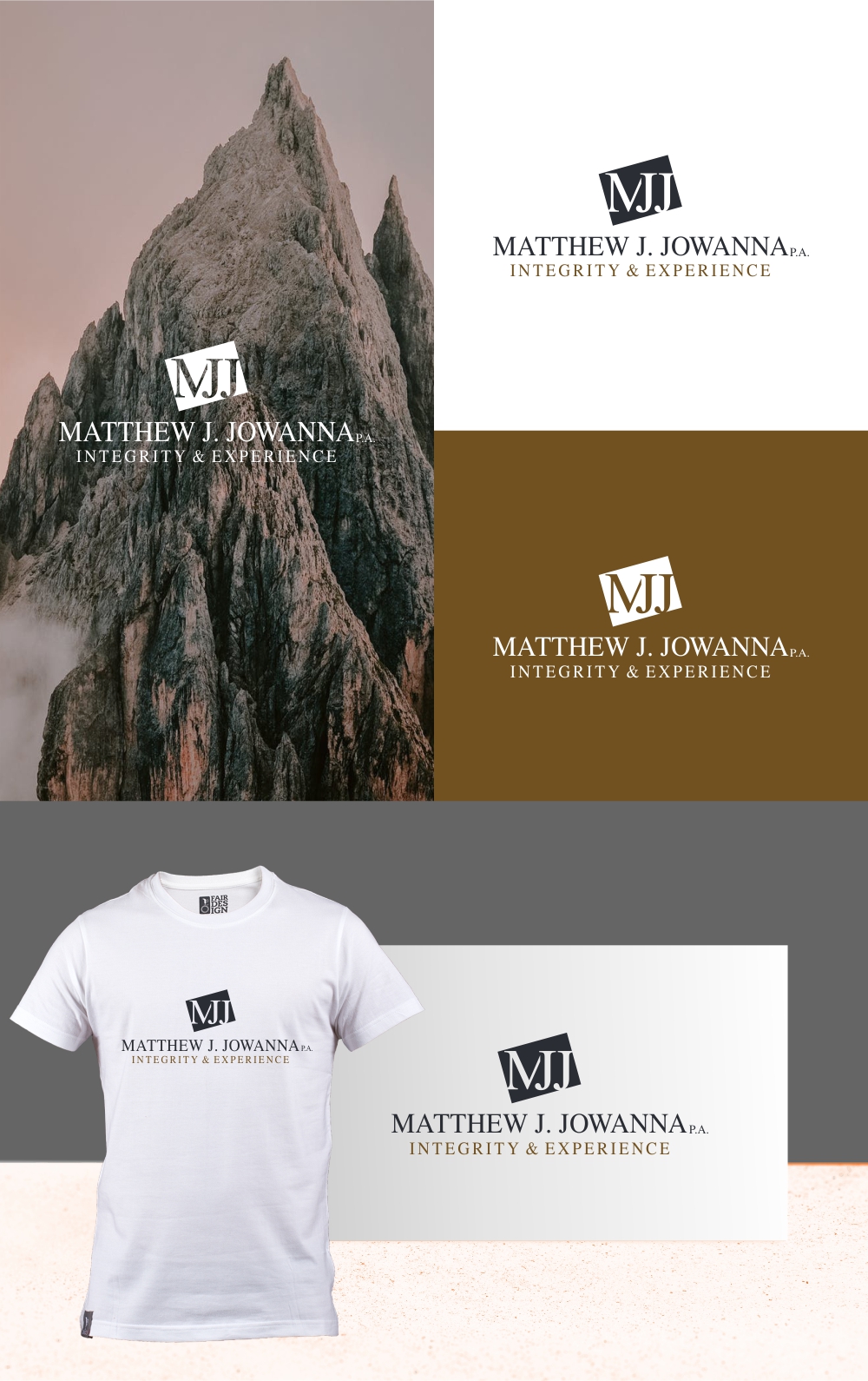 Logo Design by 92logo for The Law Offices of Matthew J. Jowanna, P.A. | Design #29626141
