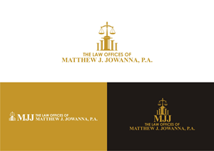 Logo Design by rgrider for The Law Offices of Matthew J. Jowanna, P.A. | Design: #29619935