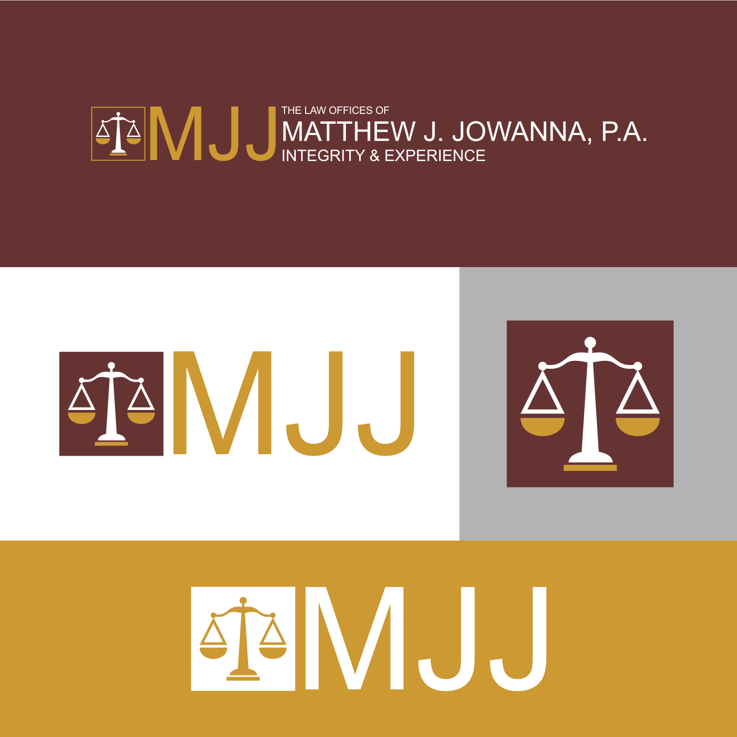 Logo Design by Ad1Fa26 for The Law Offices of Matthew J. Jowanna, P.A. | Design #29644134