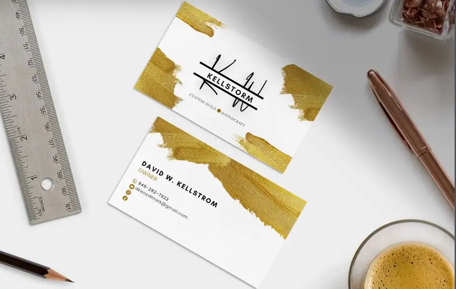 Visitenkarten-Design von A.SDesigns für Kellstrom Woodmark LLC. | Design #29617943