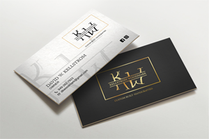 Visitenkarten-Design von LAXMI DESIGNHUB für Kellstrom Woodmark LLC. | Design: #29624864